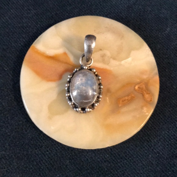 Jewelry - Sterling and Moonstone Pendant
